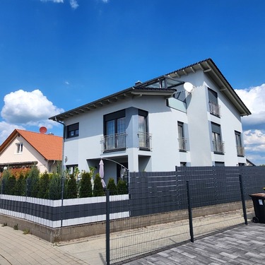 Außenansicht - Stilvolles Einfamilienhaus mit Pultdach, Dachterrasse und Galerie in bevorzugter Lage Siegelbach A