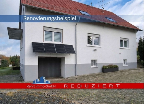 Frontansicht - Familien- und Tierparadies mit Weitblick – Modernisiertes 1–2-Familienhaus auf großem Grundstück