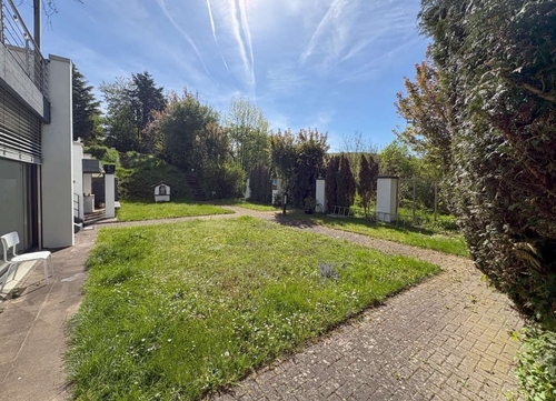Gartenfläche vor dem Haus - 