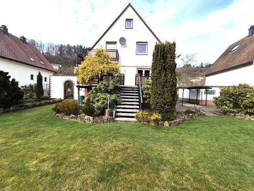 Rückseite vom Haus - 5 Zimmer Einfamilienhaus in Thaleischweiler-Fröschen