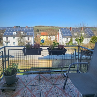 Balkon - 2 Zimmer Erdgeschoßwohnung in Kusel