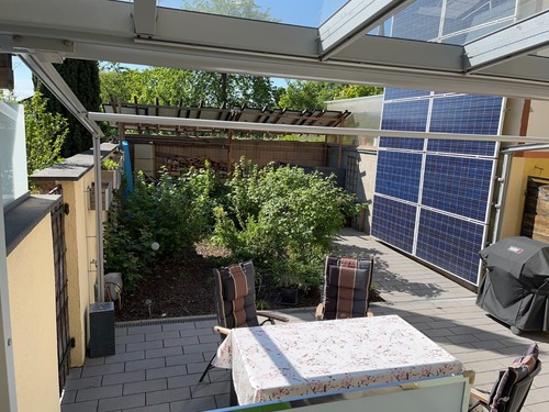 Terrasse/Garten - 6 Zimmer Doppelhaushälfte in Eisenberg