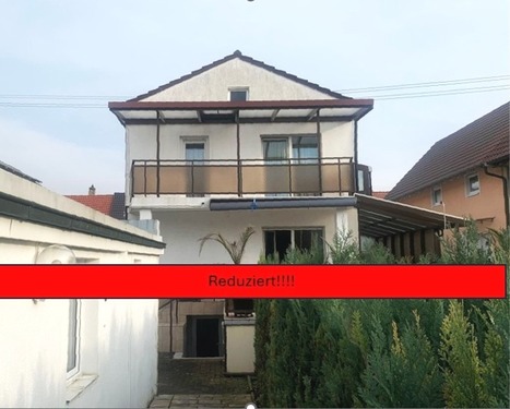 Hausansicht - Modernisierte Doppelhaushälfte in Ludwigshafen
