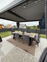 Terrasse mit Überdachung - 