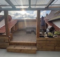 Viel Platz und Potenzial: Einfamilienhaus mit Dachterrasse, Scheune und Grundstück - Weiler bei Monzingen