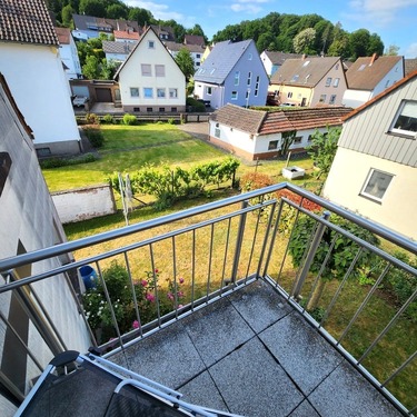 Ansicht vom Balkon - 