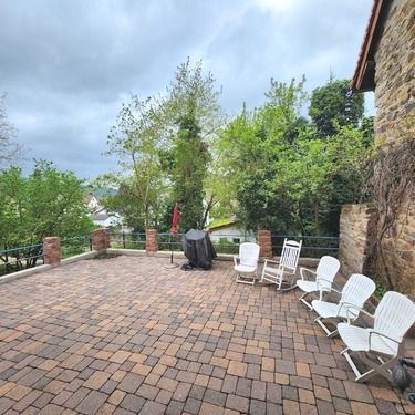Terrasse Seitenansicht - 3 Zimmer Reihenmittelhaus zur Miete in Altenglan