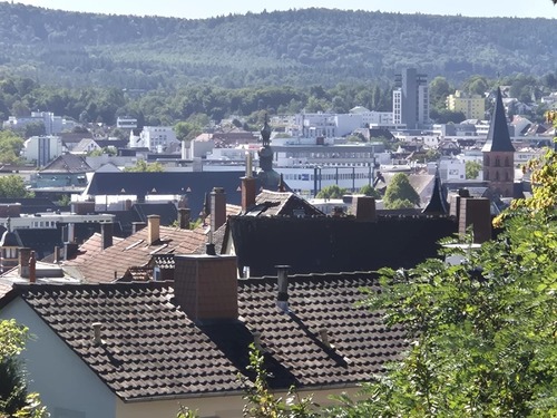 Ausblick über die Stadt - 