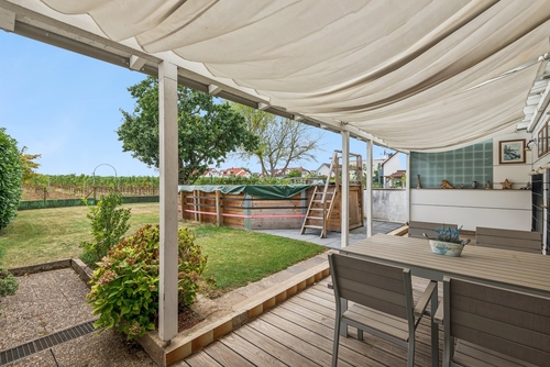 Terrasse mit Garten - Einfamilienhaus mit 180,00 m&sup2; in Friedelsheim zum Kaufen