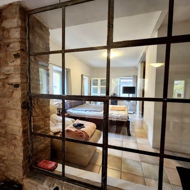 Industriefenster zum Schlafzimmer OG - 