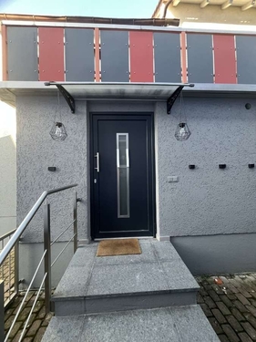 Eingang zum Haus - Einfamilienhaus mit 99,50 m&sup2; in Rülzheim zum Kaufen