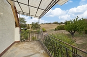 Balkon mit Landblick - 