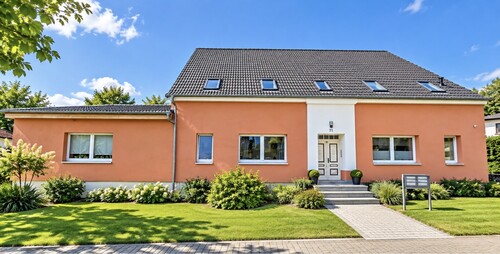 MFH - Frontansicht - 30 km zu Eberswalde - MFH (kernsaniert) mit 5 WE in Lüdersdorf – Faktor 14 in Top-Lage auf 1.477 qm