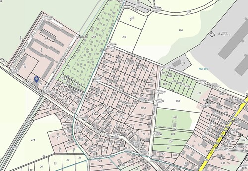 Satellitenansicht - Flurkarte - 