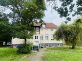 Rückseite vom MFH - Gartenbereich (Baugrundstück - Erweiterung) - Mehrfamilienhaus, Wohnhaus mit 306,90 m&sup2; in Luckenwalde zum Kaufen
