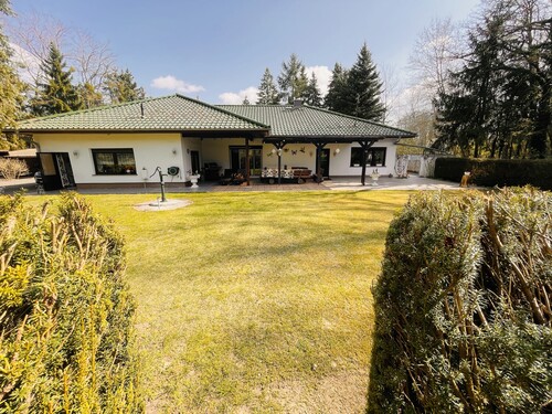 Rückseite vom Bungalow - 