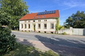 Frontansicht - saniertes MFH in Lindow – 5 WE Neuvermietung möglich & Scheune – Kapitalanlage oder Selbstnutzung !