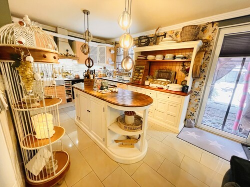 EFH - EG - offene Küchenbereich in Blick Richtung Terrasse - 