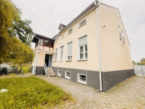 Rückseite vom MFH - Mehrfamilienhaus, Wohnhaus in Luckenwalde