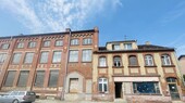 Fronansicht Rohbau & MFH - Stadtteil-Luckenwalde MFH (4 WE + 1 GE) & Rohbau -Ausbau zu MFH mit ca.1.000 - 1.200 qm Wohnfläche !
