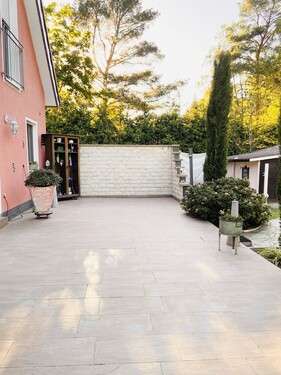 EFH - Blick in Richtung - Terrasse - Zweifamilienhaus mit 135,00 m&sup2; in Oranienburg / Schmachtenhagen zum Kaufen