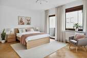 1. OG Schlafzimmer - (KI generiert) - 