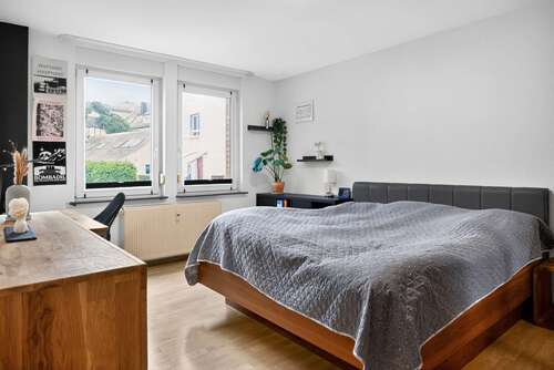 Schlafzimmer - 3 Zimmer Erdgeschoßwohnung in Stuttgart