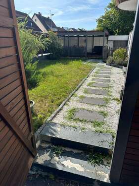 Garten - 4 Zimmer Dachgeschoßwohnung in Süßen