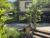 Außenterrasse - Hotel, Pension, Gasthof in Sankt Goarshausen zum Kaufen