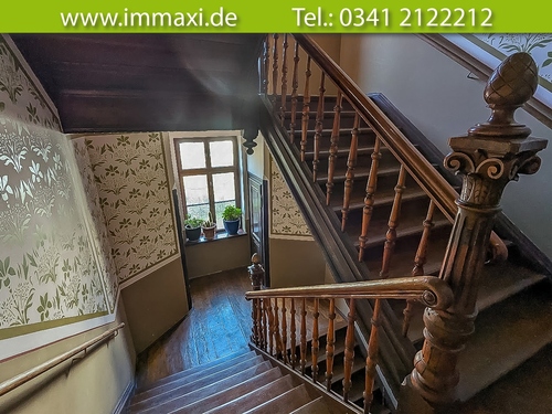 Treppenhaus-2-OG - Erdgeschoßwohnung mit 43,40 m² in Leipzig-Connewitz zum Kaufen