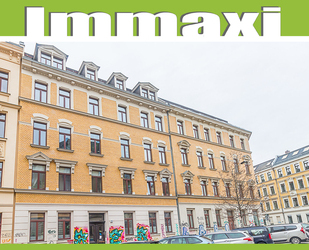 CONNEWITZ + 1 RAUM WOHNUNG ZUM KAUF + ERDGESCHOSS + BALKON + PARKETT - Leipzig-Connewitz