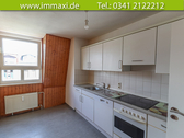 Küche-mit-Einbauküche - Dachgeschoßwohnung mit 81,64 m&sup2; in Leipzig zur Miete