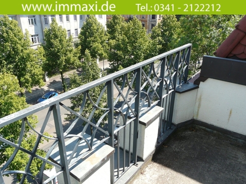 Balkon - 2 Zimmer Etagenwohnung in Leipzig