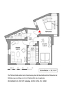 Grundriss - 2 Zimmer Etagenwohnung zur Miete in Leipzig