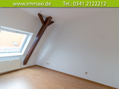 Schlafzimmer Beispiel Referenzwohnung - 2 Zimmer Dachgeschoßwohnung in Leipzig