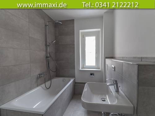 Badezimmer - 3 Zimmer Etagenwohnung in Leipzig