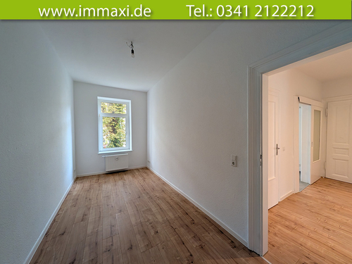 Schlafzimmer - Etagenwohnung mit 50,18 m&sup2; in Leipzig zur Miete
