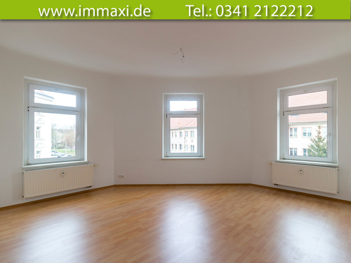 Wohnzimmer - 3 Zimmer Etagenwohnung in Leipzig