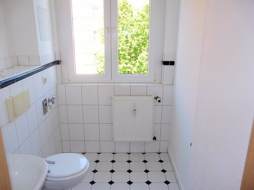 Toilette Referenzwohnung - 
