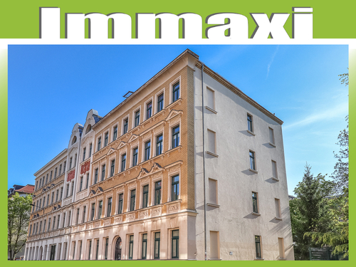 Hausansicht-Vorderseite - CONNEWITZ + 3-RAUM WOHNUNG HOCHPERTERRE + VERMIETET