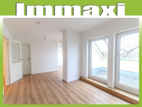 Erstbezug-Dachgeschoss-Dachloggia - EUTRITZSCH + 2 RAUM MIETWOHNUNG + ERSTBEZUG NACH DACHGESCHOSSAUSBAU