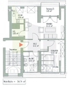 Grundriss - 2 Zimmer Dachgeschoßwohnung zur Miete in Leipzig-Eutritzsch