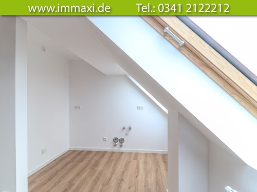 Küchenbereich - 2 Zimmer Dachgeschoßwohnung in Leipzig-Eutritzsch