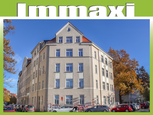 3-Raum-Eigentumswohnung-zum-Kauf-in-Leipzig-Schönefeld - SCHÖNEFELD + 3 ZIMMER WOHNUNG + VERMIETET AN WG + BALKON