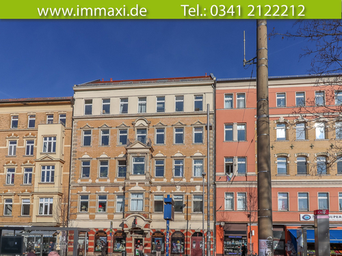 Hausansicht - 2 Zimmer Etagenwohnung in Leipzig