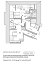 Grundriss - 2 Zimmer Dachgeschoßwohnung zur Miete in Leipzig