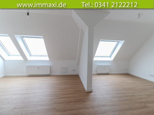 Wohnen-und-Essen-(2) - 2 Zimmer Dachgeschoßwohnung in Leipzig