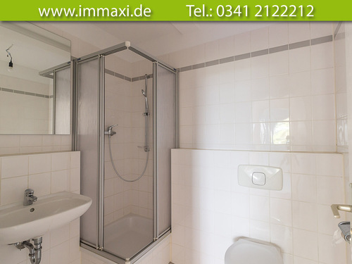 Bad-mit-Dusche-2-Raum-Wohnung-im-1-Obergeschoss-am-Krähenfeld-8 - Kopie - Erdgeschoßwohnung mit 49,80 m&sup2; in Markkleeberg zur Miete