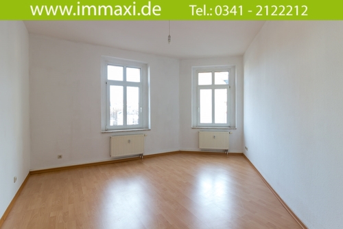 Wohnzimmer - Etagenwohnung mit 60,51 m&sup2; in Leipzig zur Miete
