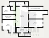 Grundriss-Souterrain - 6 Zimmer Büro zur Miete in Leipzig-Plagwitz